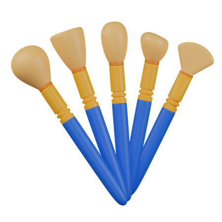 Make Up Brush  3D Icon