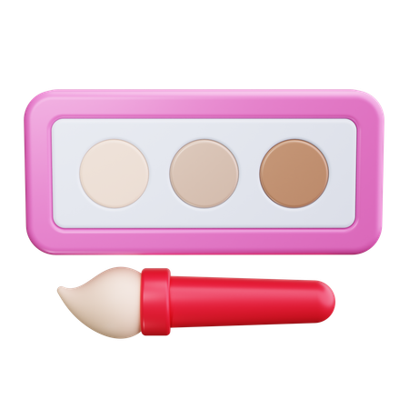 Make-up-Palette  3D Icon