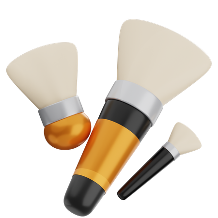 Makeup Bürsten  3D Icon