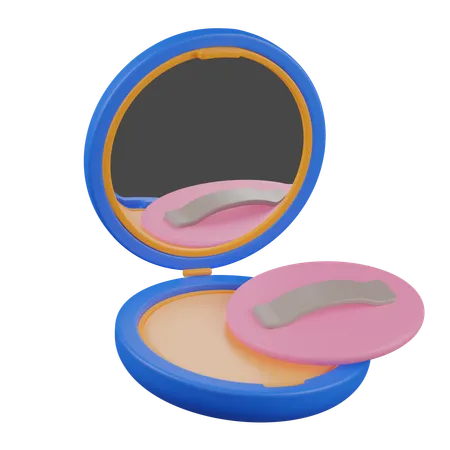 Make-up Puder  3D Icon