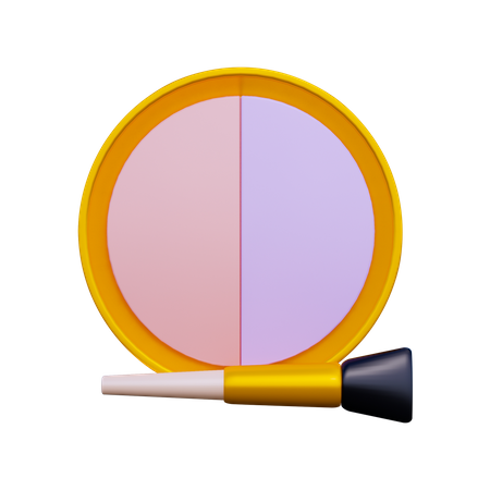 Make-up Puder  3D Icon
