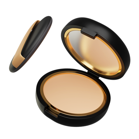 Make-up-Puder kompakt  3D Icon