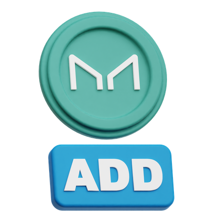 Maker Add  3D Icon