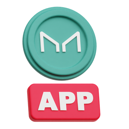 Maker App  3D Icon