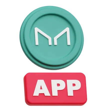 Maker App  3D Icon