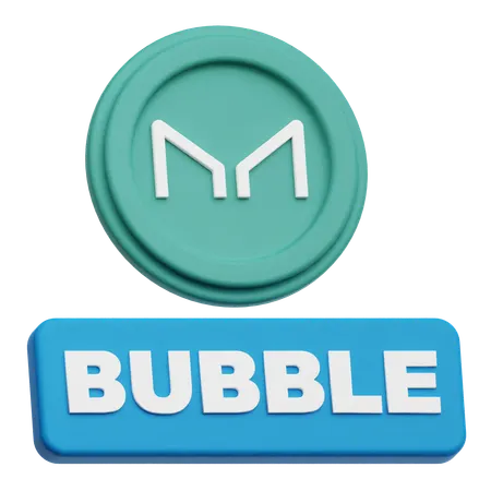 Maker Bubble  3D Icon