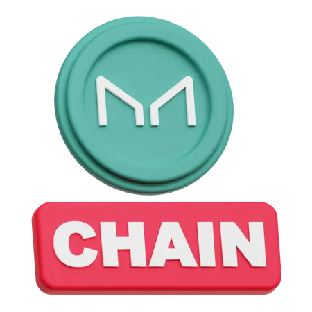 Maker Chain  3D Icon