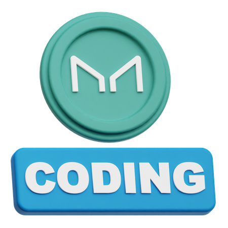 Maker Coding  3D Icon