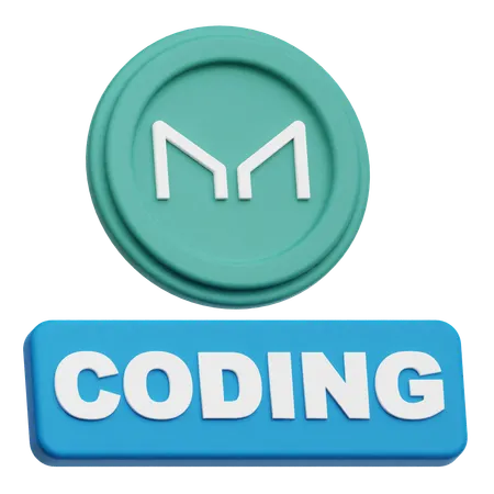 Maker Coding  3D Icon