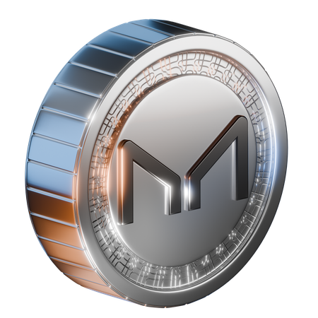 Maker Coin  3D Icon