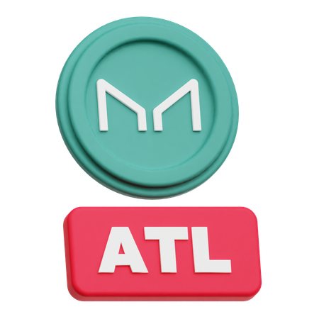 Maker Coin ATL  3D Icon