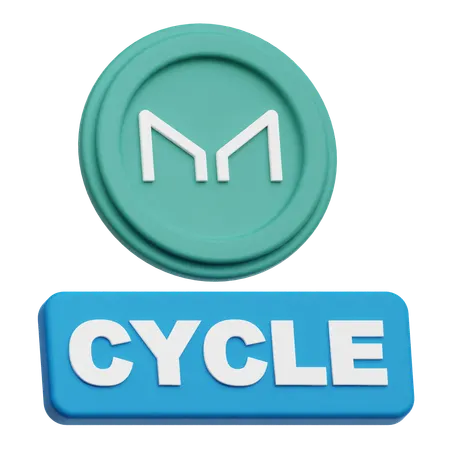 Maker Cycle  3D Icon