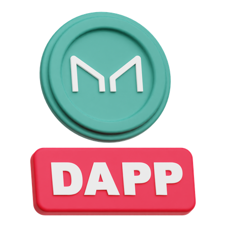 Maker Dapp  3D Icon