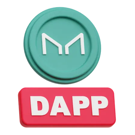 Maker Dapp  3D Icon