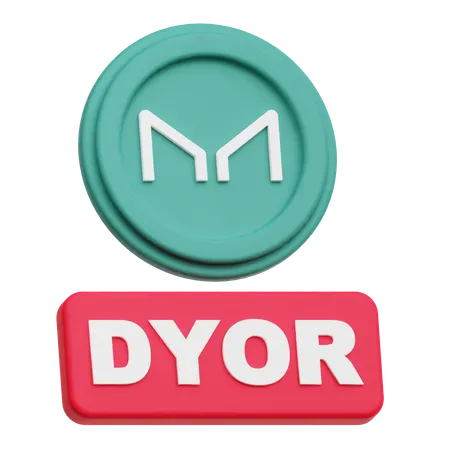 Maker Dyor  3D Icon