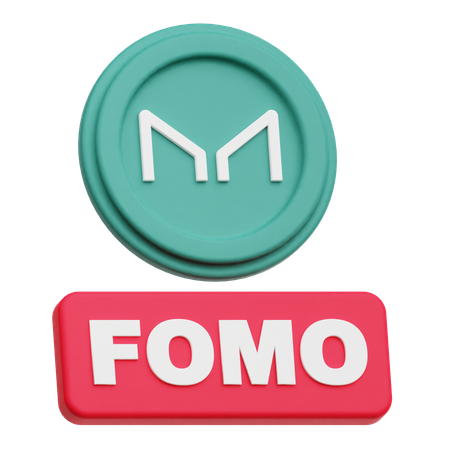 Maker Fomo  3D Icon