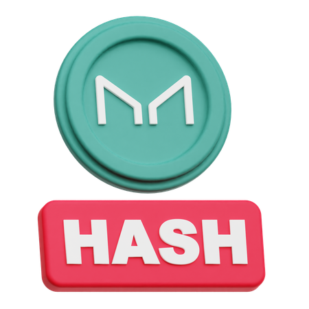 Maker Hash  3D Icon