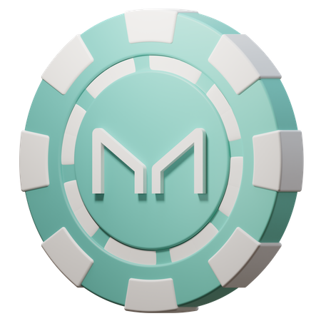 Maker (MKR) Chip 3D Icon