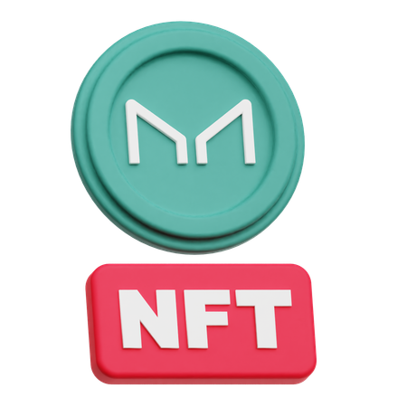 Maker Nft  3D Icon