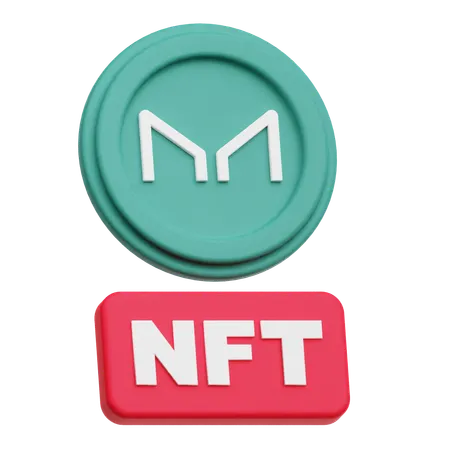 Maker Nft  3D Icon