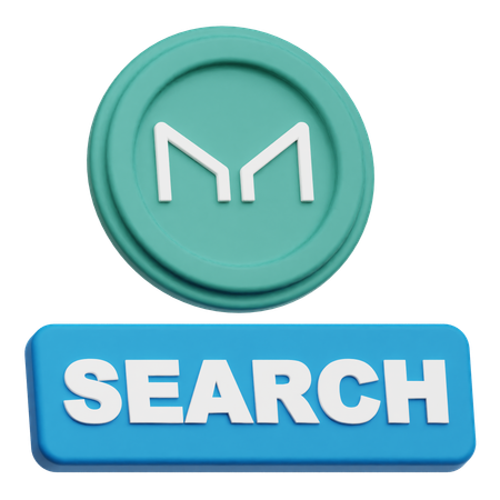 Maker Search  3D Icon