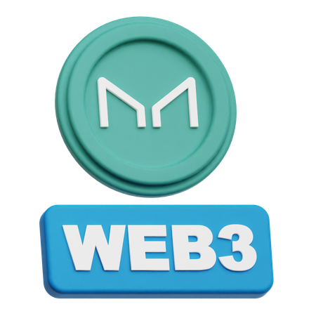 Maker Web 3  3D Icon