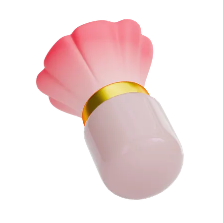 Makeup Brush  3D Icon