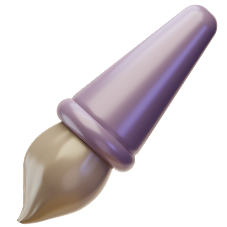 Makeup Brush  3D Icon