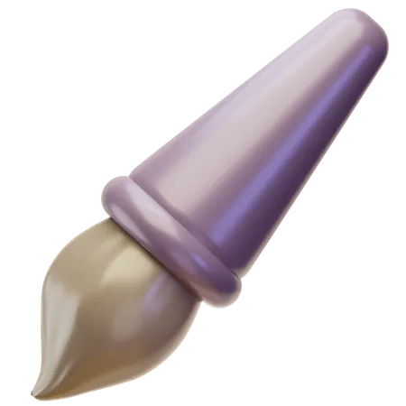 Makeup Brush  3D Icon