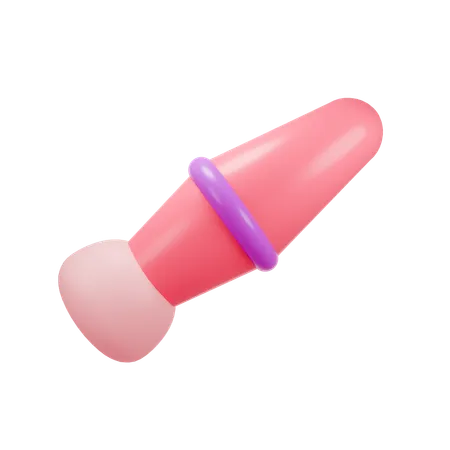 Makeup brush  3D Icon