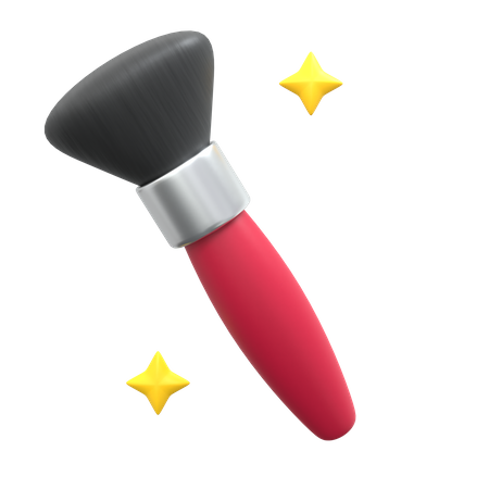 Makeup Brush  3D Icon