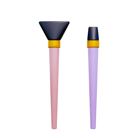 Makeup Brush  3D Icon