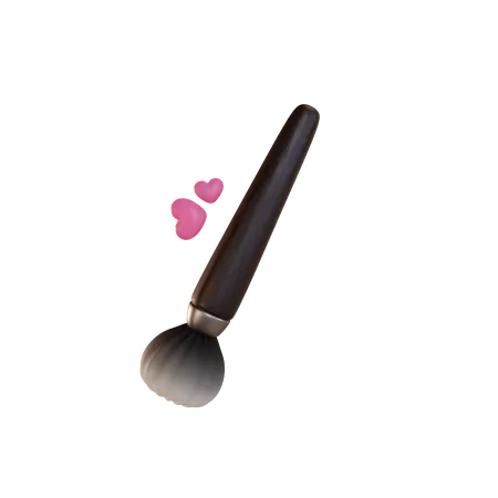 Makeup Brush  3D Illustration