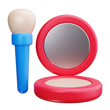 Makeup Brushes  3D Icon