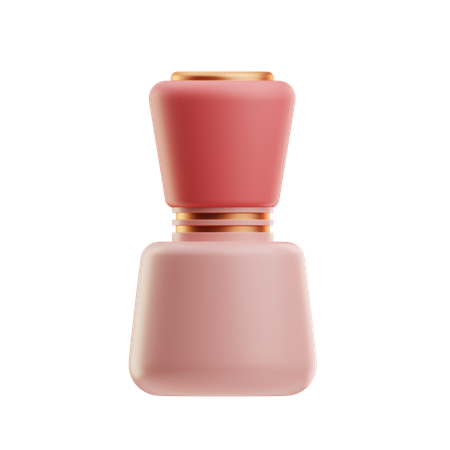 Makeup Jar With Accents  3D Icon