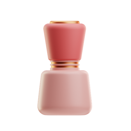 Makeup Jar With Accents  3D Icon
