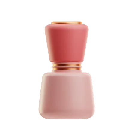 Makeup Jar With Accents  3D Icon