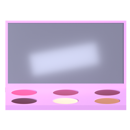 Makeup Palette 3D Illustration