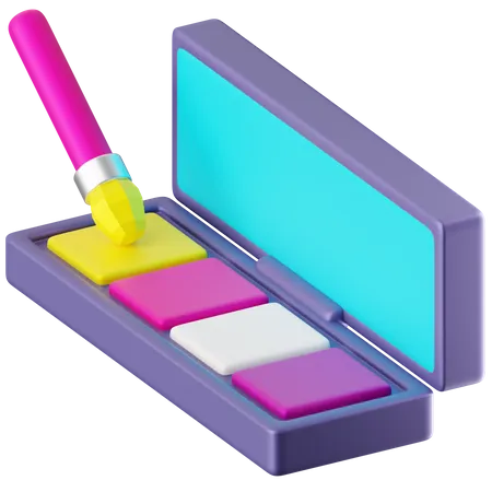 Makeup Palette  3D Icon
