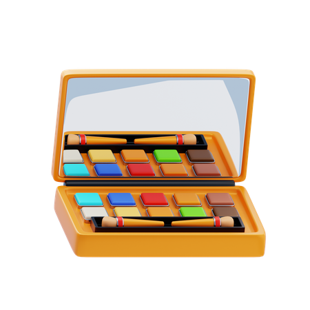 Makeup Plate  3D Icon
