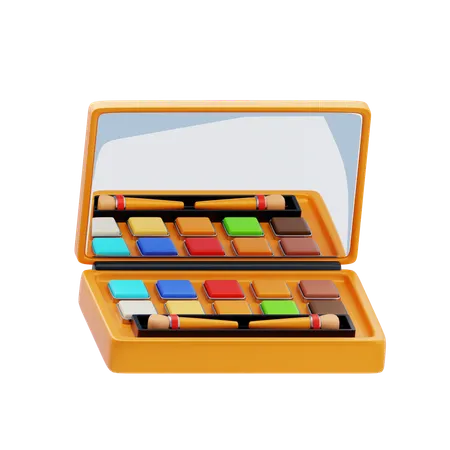 Makeup Plate  3D Icon