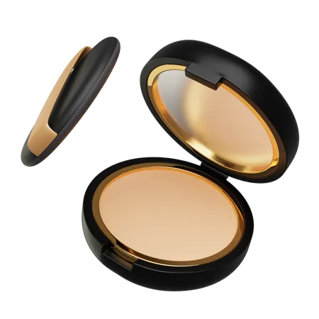 Makeup Powder Compact  3D Icon