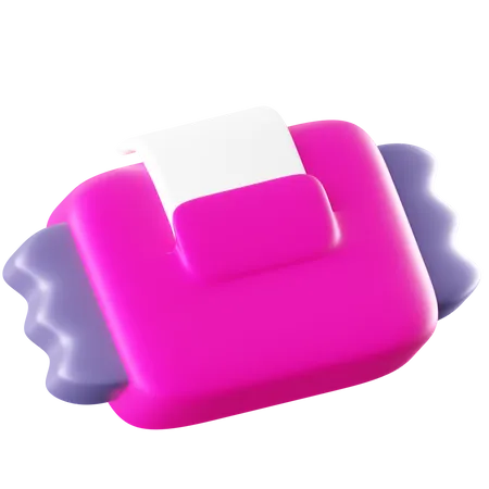 Makeup Remover Wipes  3D Icon