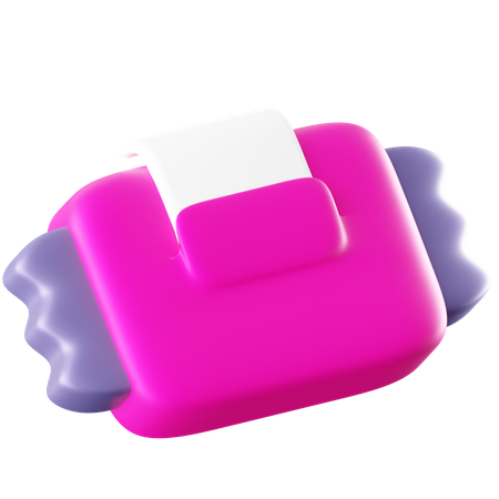 Makeup Remover Wipes  3D Icon