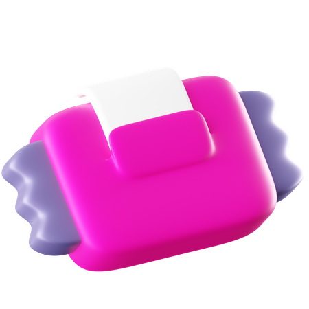 Makeup Remover Wipes  3D Icon