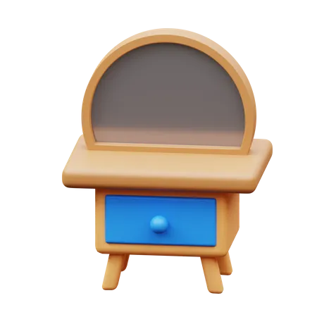Makeup Table  3D Icon