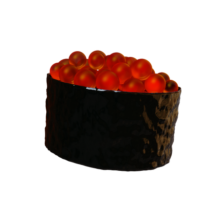 Maki Sushi  3D Icon