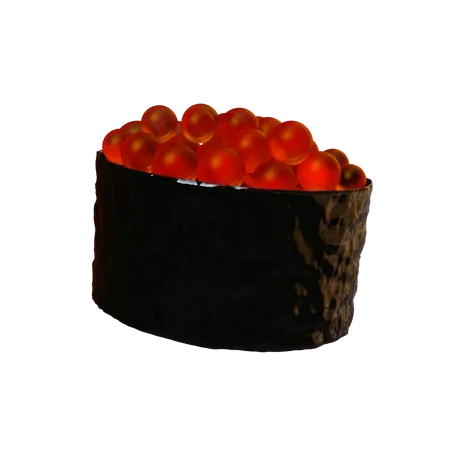 Maki Sushi  3D Icon
