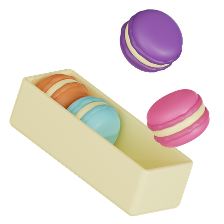 Makrone  3D Icon