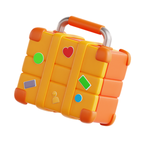 Mala de viagem  3D Icon